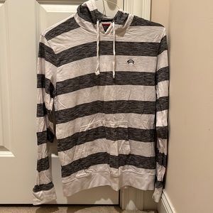 American rag striped long sleeved shirt